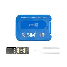 R-SIM 19 Turns Locked Phone Into Unlocked iOS17 System Universal 5G Unlocking Ca