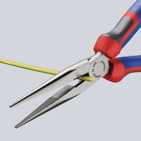 Flachrundzange L.200Mm Pol.Ger.Comfort-Griff Knipex