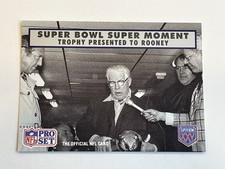 1990 Pro Set Super Bowl Silver Anniversary Football - Art Rooney, Sr. - Steelers