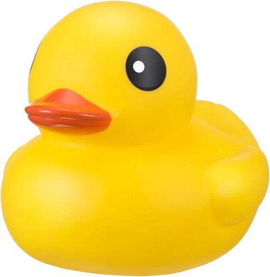 JUMBO RUBBER DUCKY SQUEAKY BATH POOL TOY 6.89'' (Ages 3 Years and Up)