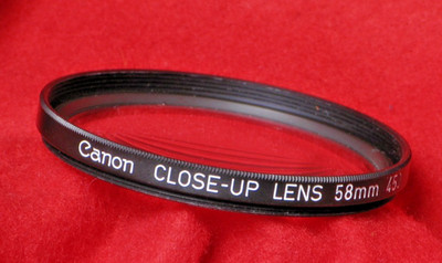 Canon CLOSE UP LENS 58mm 450 - Typ 450 Japan - Filter mit Ø 58mm - gebraucht