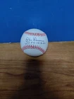 Don Larsen Autographed Baseball Inscribed W.S. PG 10.8.56 COA