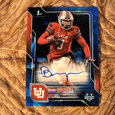 Devon Dampier 2025 Bowman U University Sapphire Auto Plus Base