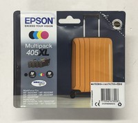 Original Epson Multipack 405XL Cyan Magenta Yellow Black (10/2026) Ovp Rechnung