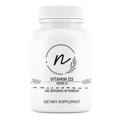NaturePRO Vitamin D3 10000 IU 100 Portionen Pulver