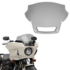 9" Windshield Windscreen Smoke Air Deflector for Harley 2022-2024 LowRider ST El
