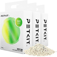 Upgraded Clump Tofu Mixed Cat Litter, Water Flushable,Ultra Absorbent and Fast