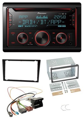 Pioneer 2DIN DAB MP3 Bluetooth USB CD Car Stereo for Opel Combo C Omega B Corsa C