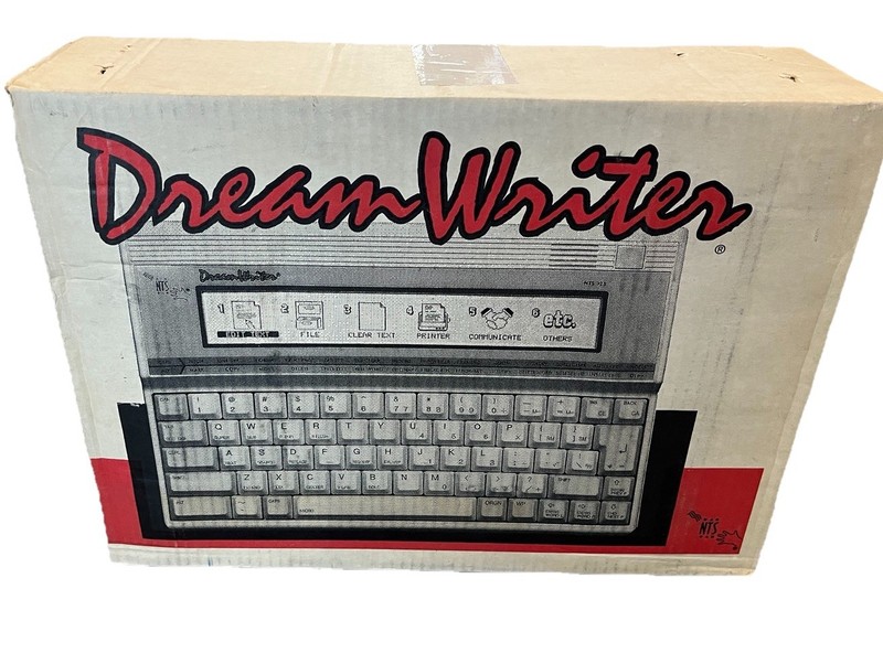 NTS DreamWriter 325 UK Version Vintage Word Processor Original Box Manual Sealed