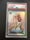 2024 PANINI DONRUSS DOWNTOWN! #16 JAYDEN DANIELS ROOKIE RC PSA 8