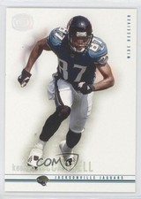 2001 Pacific Dynagon Retail Silver Missing Serial Number Keenan McCardell 0a1