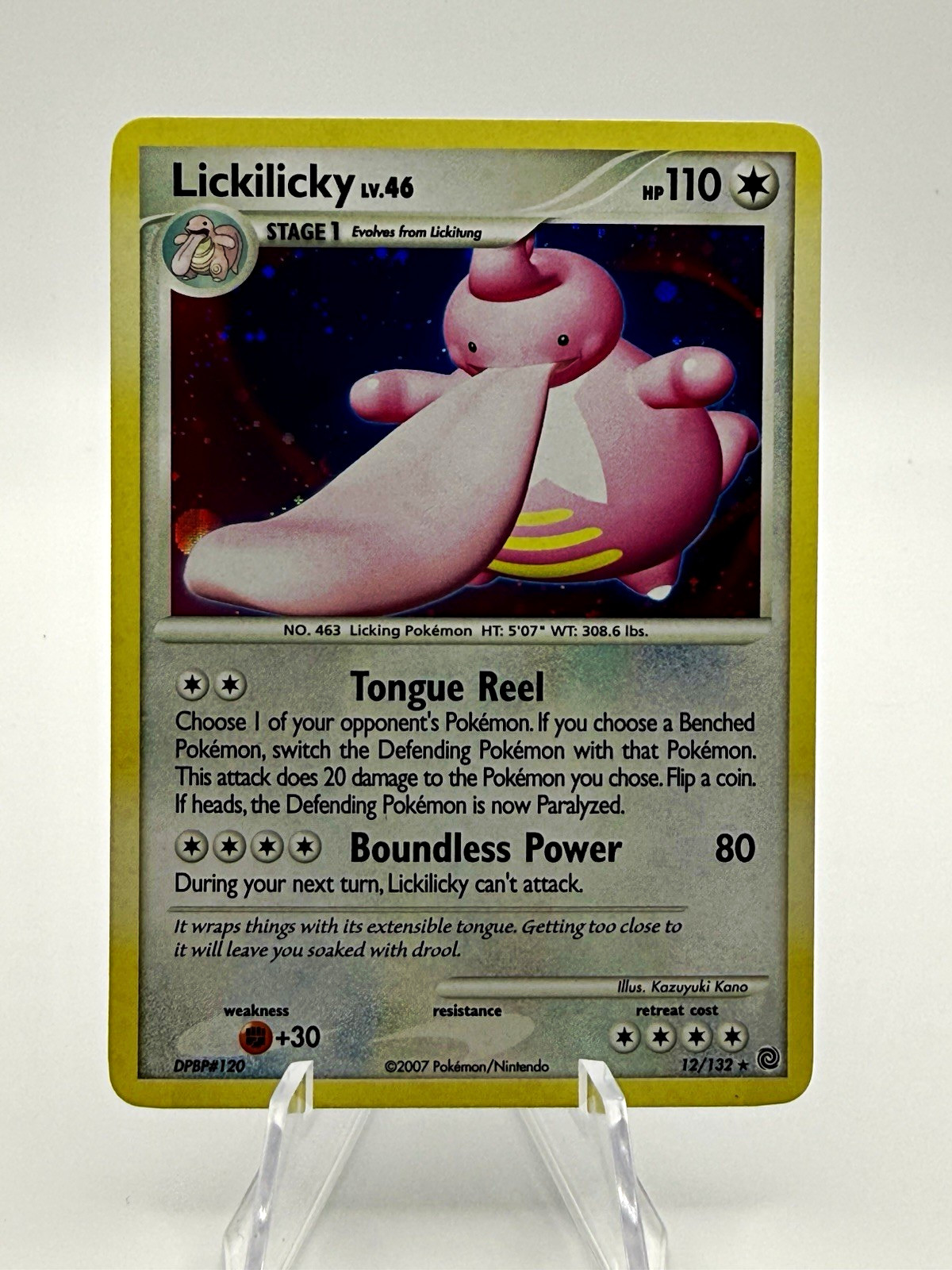 Lickilicky 12/132 Secret Wonders Pokemon Card Holo Rare - Near Mint