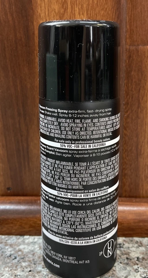 Spray congelador Matrix Vavoom 3 oz descontinuado difícil de encontrar Foto 2 de 4