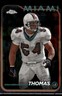 Zach Thomas 2024 Topps Chrome #109 Dolphins NFL READ FREE SHIPPING AutographDen