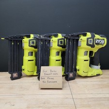 For Parts Lot Of 3 Ryobi P322 One Hp 18v Brushless Brad Nailer