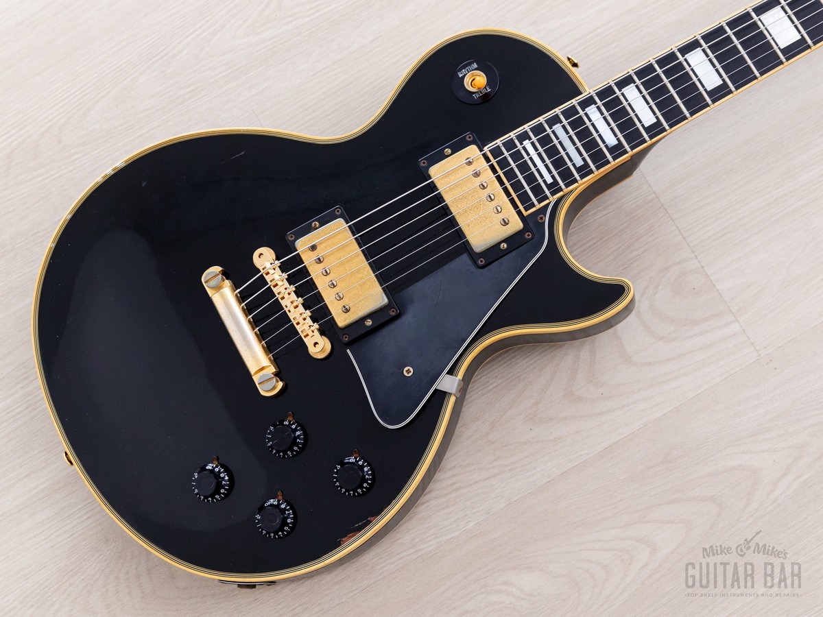 ギター Gibson Pre-BlackBeauty 1992 1992 Gibson Pre-Historic '57 Les Paul Custom Black Beauty