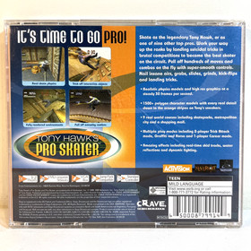 TONY HAWK'S PRO SKATER (2000) Dreamcast - Skateboarding Sports - Complete CIB