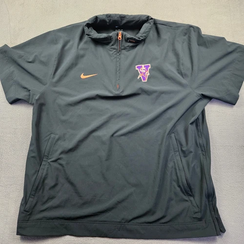 Nike Coaches Giacca SS W LWT Uomo 2XL NERO Missouri Valley Felpa con Cappuccio