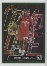 2019-20 Panini Donruss Complete Players Green Flood Clint Capela #3 4ns