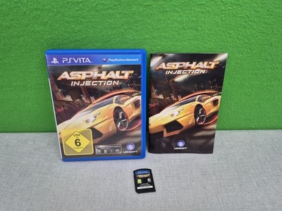 Asphalt Injection PSVITA Sony Playstation PS Vita Sehr Guter Zustand 