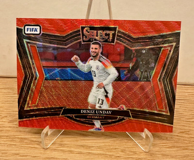2024-25 Panini Select Fifa Deniz Undav Red Wave /59 - Deutschland