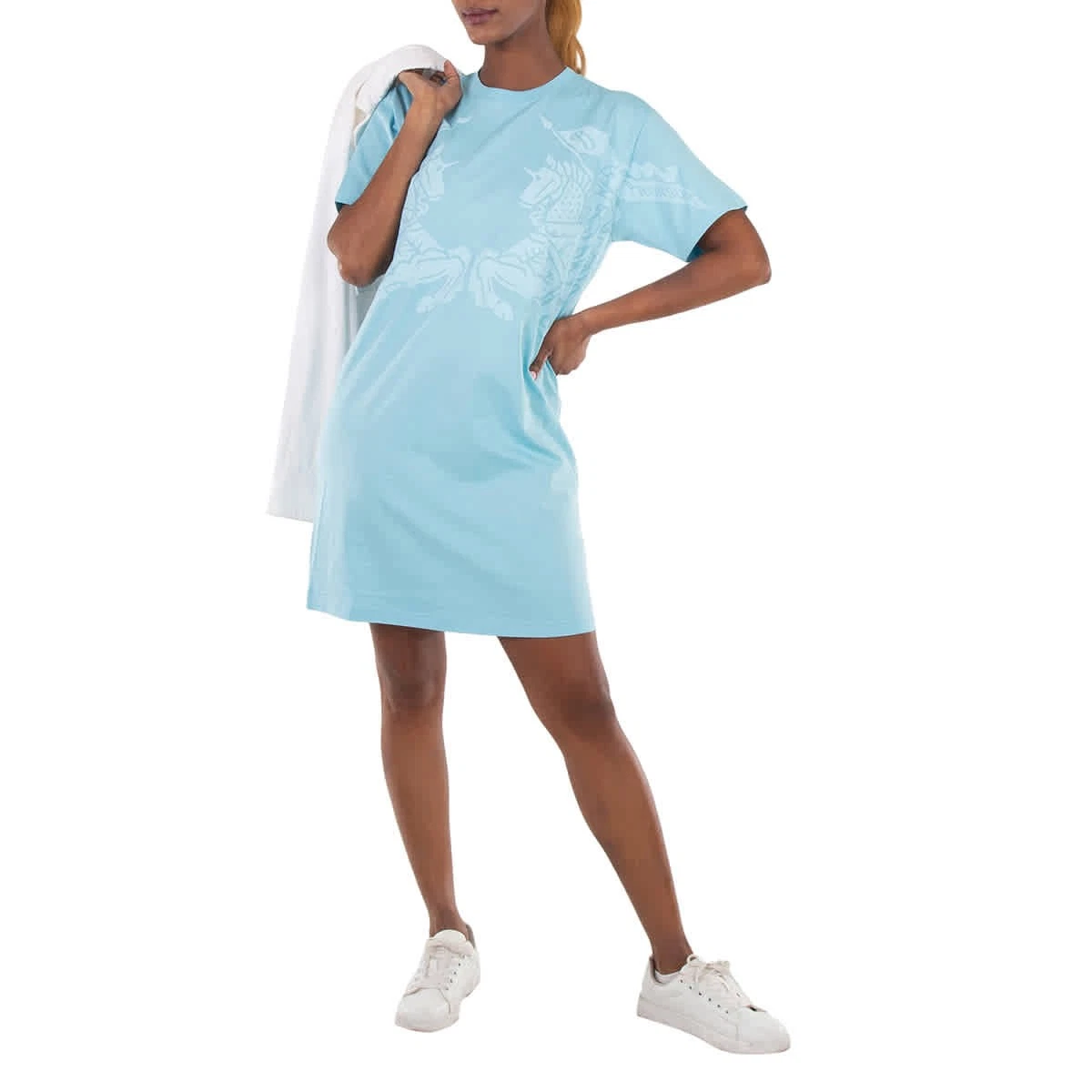 Abito T Shirt Burberry Connie Specchio Stampa EKD Cotone