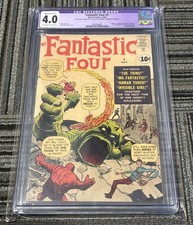 Fantastic Four #1 | Marvel Comics | 1961 | CGC 4.0 | Purple B-3