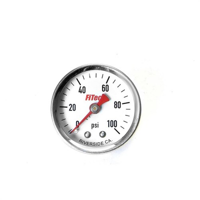 #ad FiTech 80117 Analog Fuel Pressure Gauges 0 100 PSI $32.99