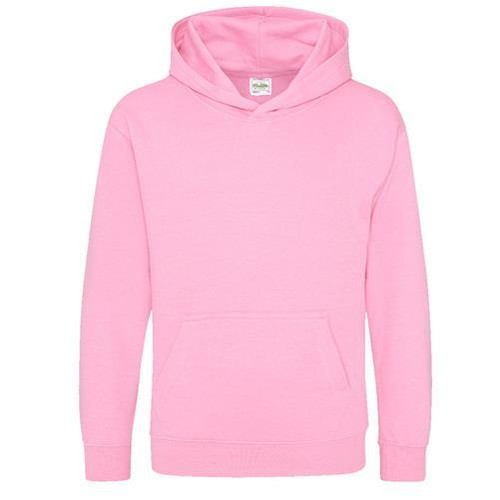 AWDis Boys Girls Hoodies - Plain Casual Hooded Fleece Sweatshirt Jumper Top Warm - Picture 14 of 36