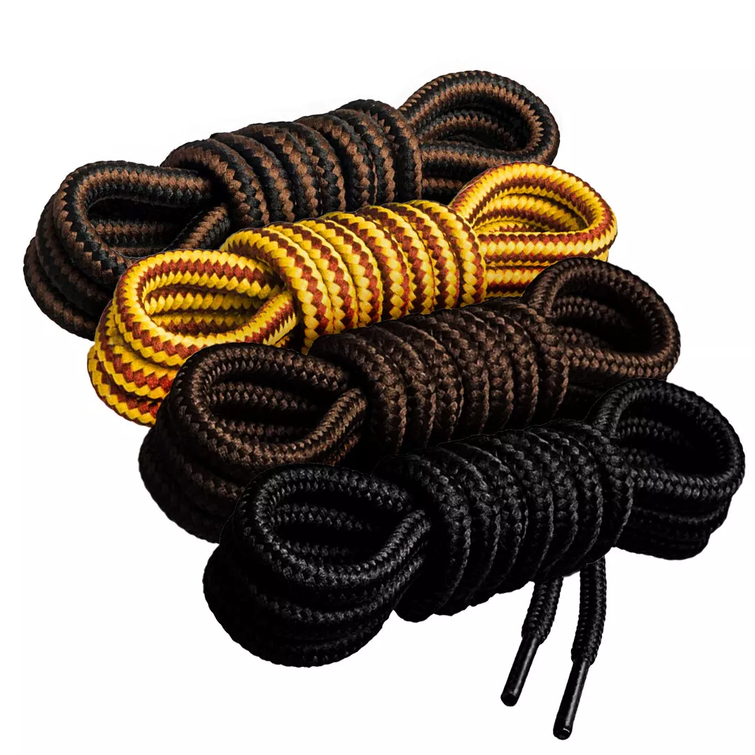 Work boot deals shoelace length