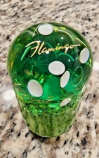 Vintage Custom Shift Knob Flamingo Dice rat fink Hot Rod Rat Rod Mooneyes