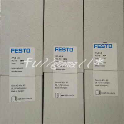 1PCS NEW FESTO Spring contact valve FVS-3-1/8 3876