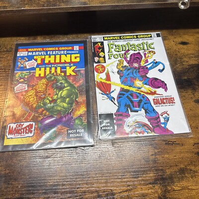 Marvel Comics #11 The Thing and The Incredible Hulk #243 FF