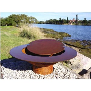 Osaka Iron Hot Plate Bbq Coffee Table Fire Pit Outdoor Heaters