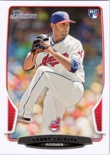 2013 Bowman Draft #11 Danny Salazar RC Cleveland Indians