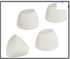 Kohler Part 84544-0 Kitchen Sink Rack Feet,White Color, Premium Material 4 Pack 