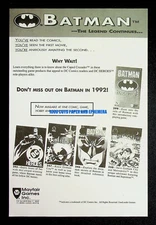 Batman DC Comics Mayfair Games MGI 1992 Trade Print Magazine Ad Poster ADVERT