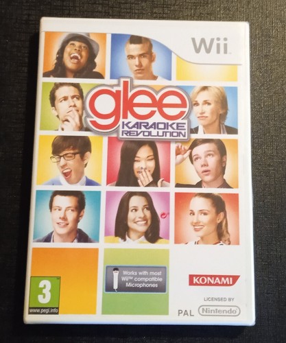 Jeu Glee Karaoke Revolution !!! Pour Nintendo Wii / WiiU - En Très Bon état - Français