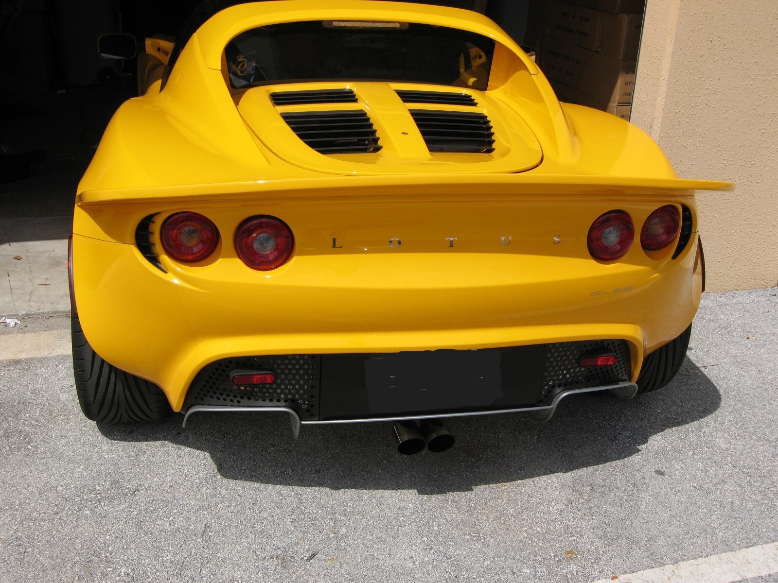 2002-2011 Lotus Elise Tesoro Rear Flush Mount Trunk Spoiler Made in USA