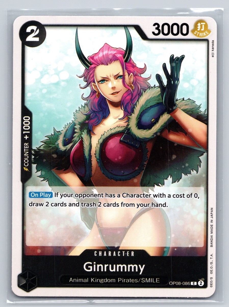 One Piece Two Legends #OP08-086 GINRUMMY | eBay