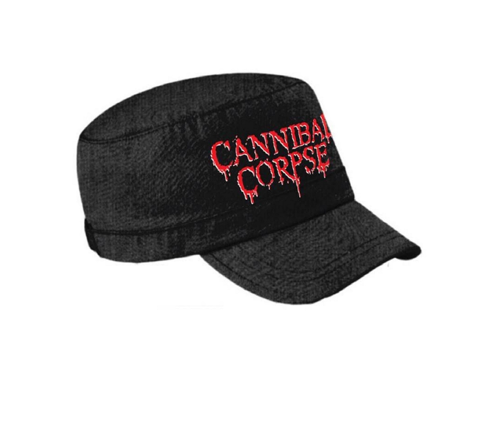 Cannibal Corpse Band Logo Official New Black Cadet Cap Size One Size