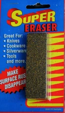 Super Rust Eraser Also For Other Metal Blemishes Makes Brushed Satin Fine Finish