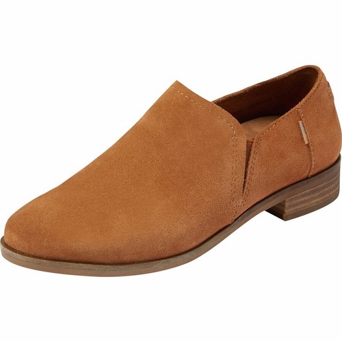 TOMS Shaye Low Bootie Caramel Brown 