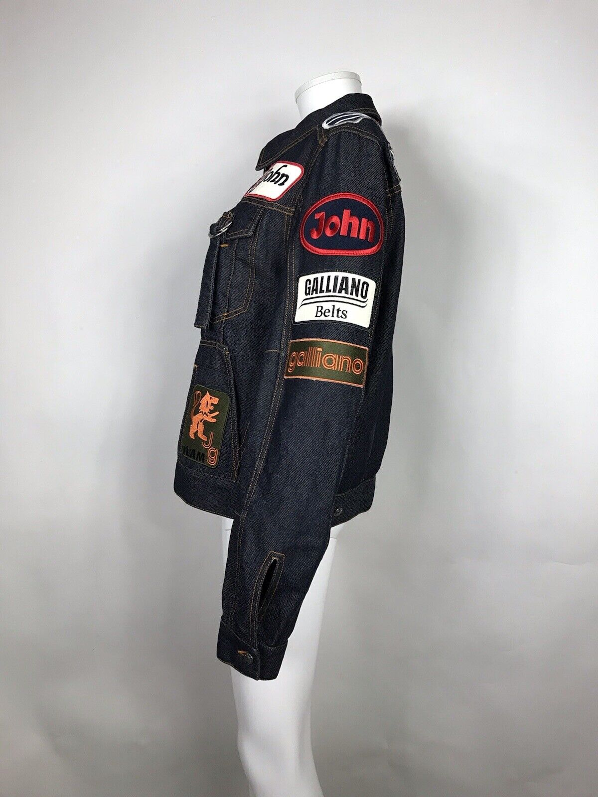 Daft Punk Denim Jacket With Patches In Black - USA Jacket