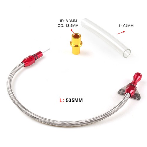 TH-350 400 Red Transmission Dipstick for GM Chevy TH350 TH400 Turbo SBC BBC - Picture 2 of 6