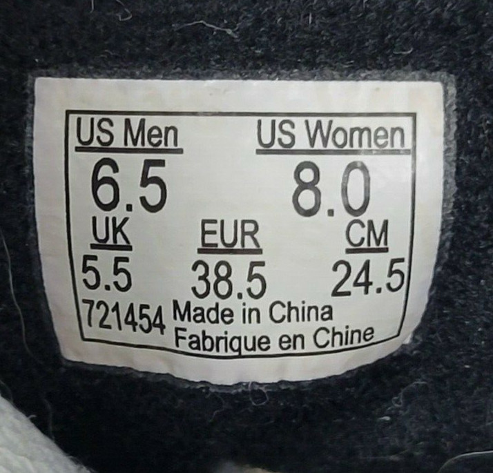 Vans Womens Old Skool Off The Wall 721454 Black Sneakers Shoe Lace Up 8 High Top thumbnail 8