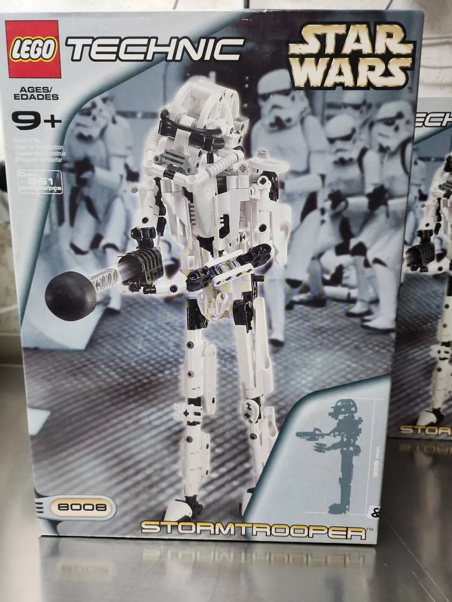 Lego Star Wars Technic Stormtrooper (8008) - Brand New, Sealed Retired