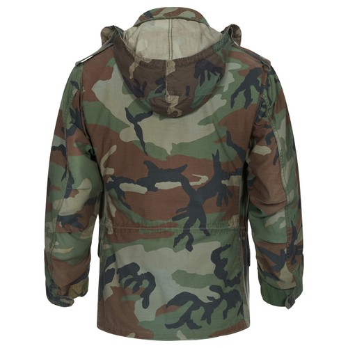 Chaqueta M65 Original EE. UU. De Colección Ejército Excedente Camuflaje Abrigo de Campo Camuflaje Oliva - Imagen 6 de 22