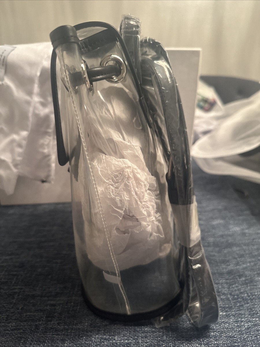 L’Academie Kelly drawstring clear backpack L main image 3