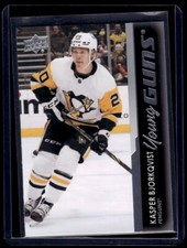 2021-22 Upper Deck Extended Series Young Guns Kasper Bjorkqvist Rookie #714